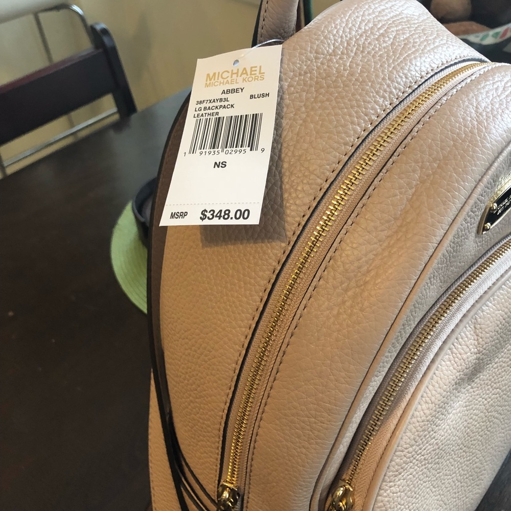 Host Pick!! ππ MK Blush Colored Backpack - Picture 3 of 6